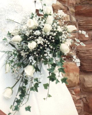 Rose Cascade Bouquet
